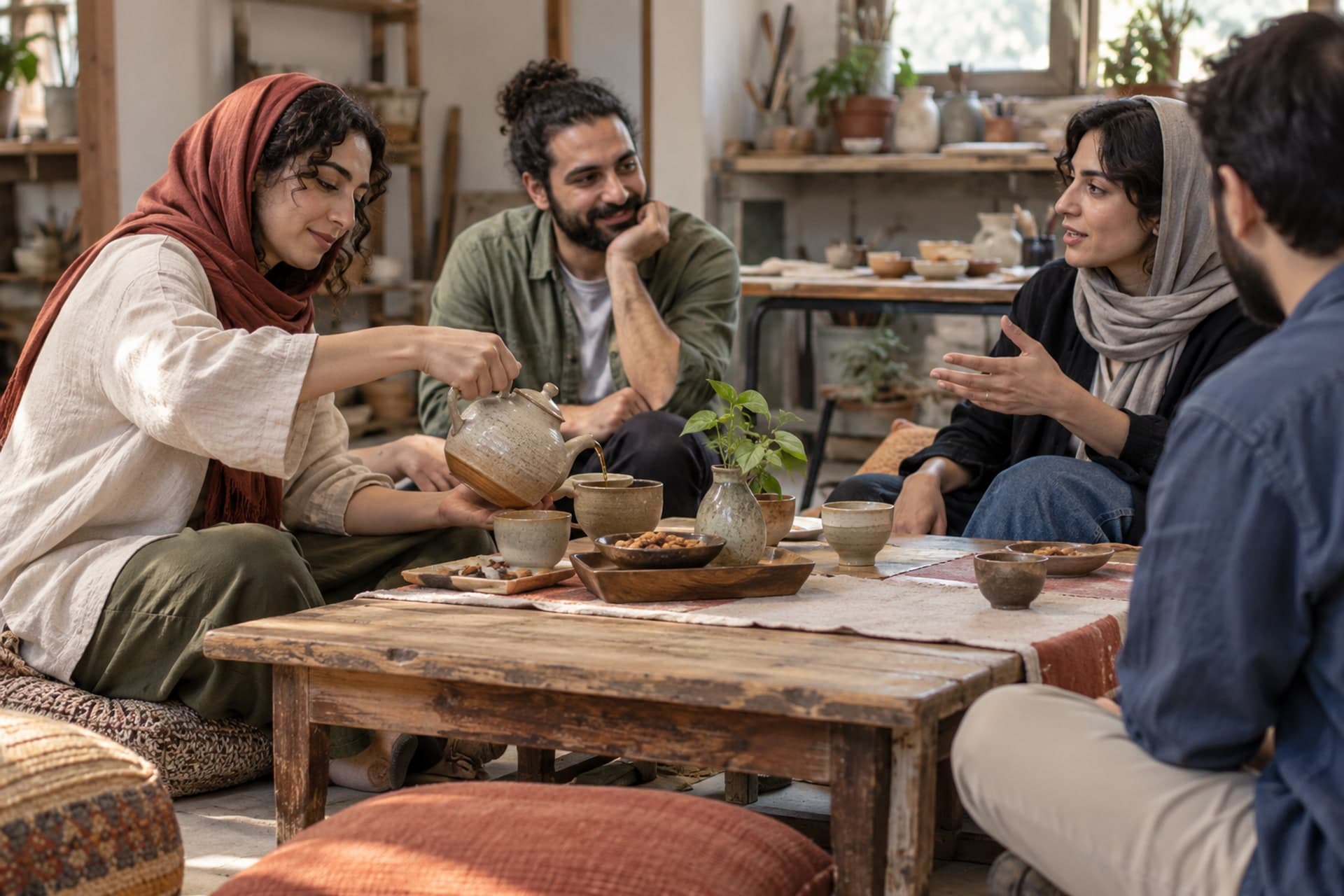 تصویرسازی اصلی برای مکث‌گپ