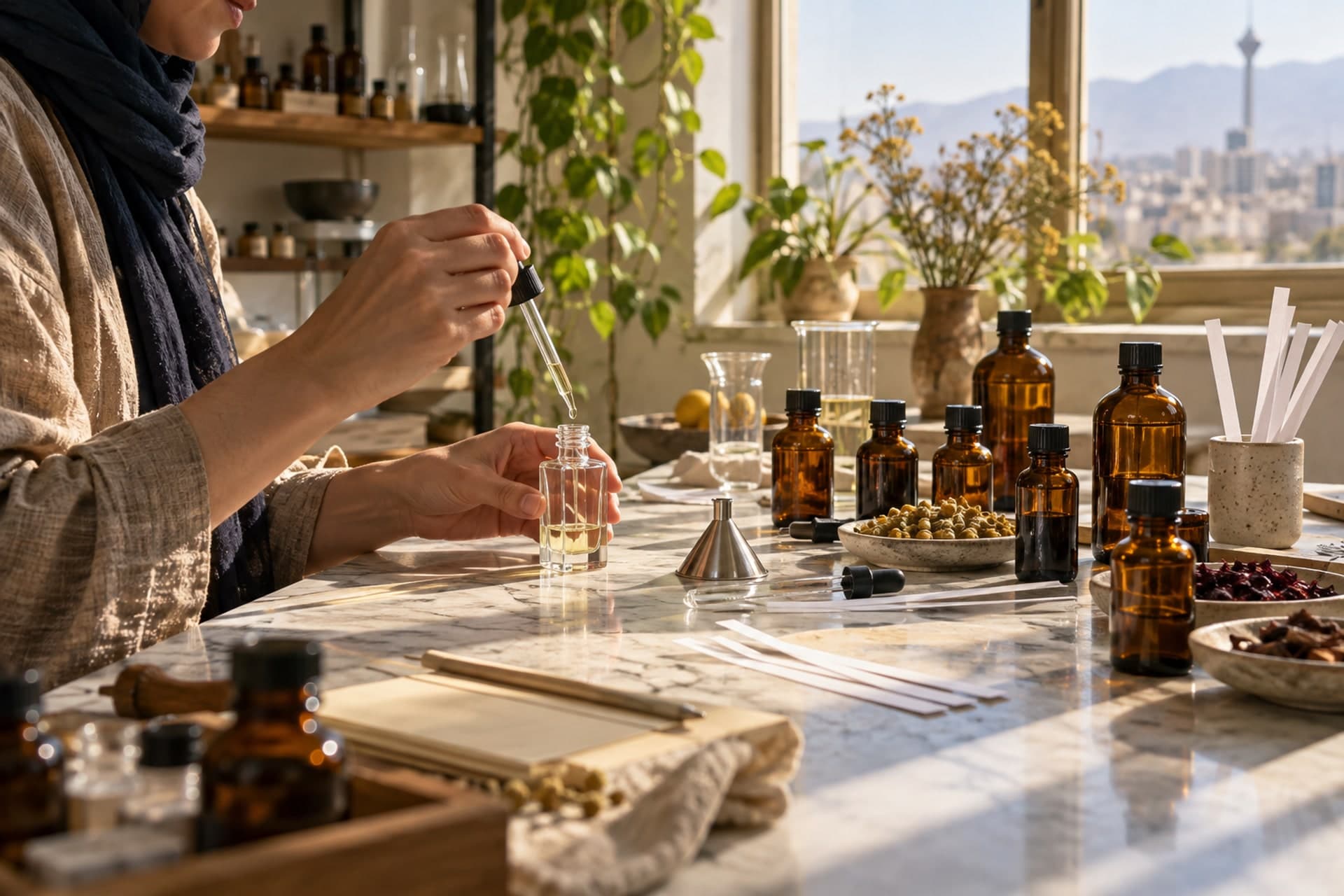 تصویرسازی اصلی برای عطرسازی