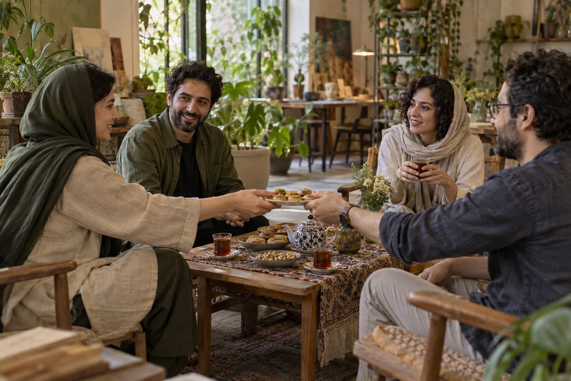 تصویرسازی اصلی برای دورهمی شیرین