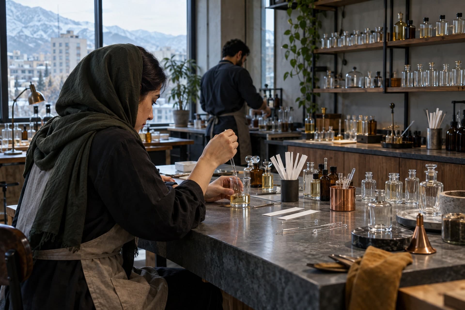 تصویرسازی اصلی برای عطرسازی