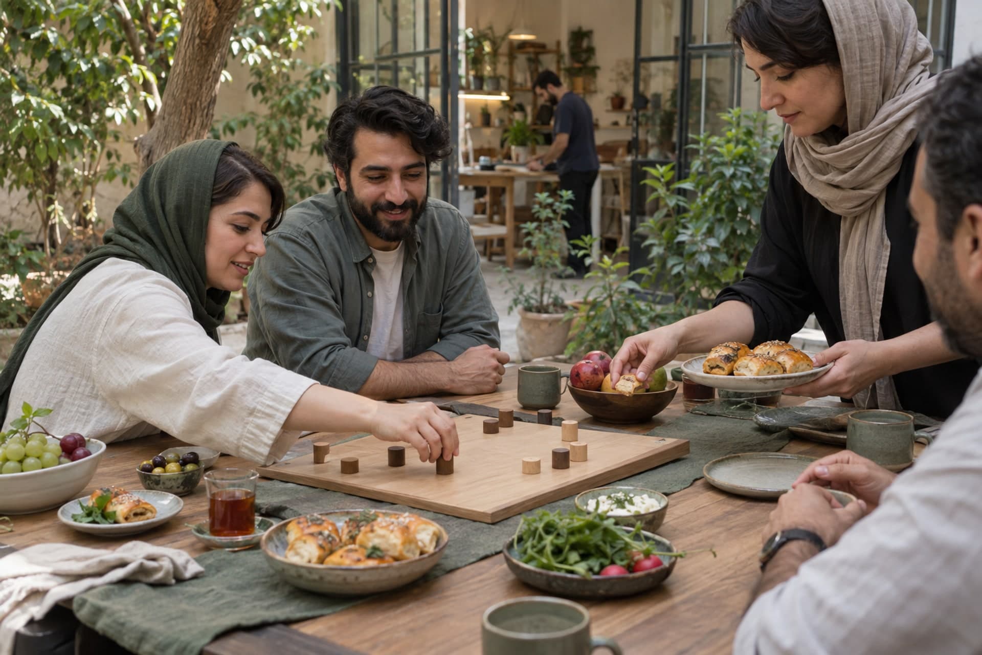 تصویرسازی اصلی برای عصرونه و بازی