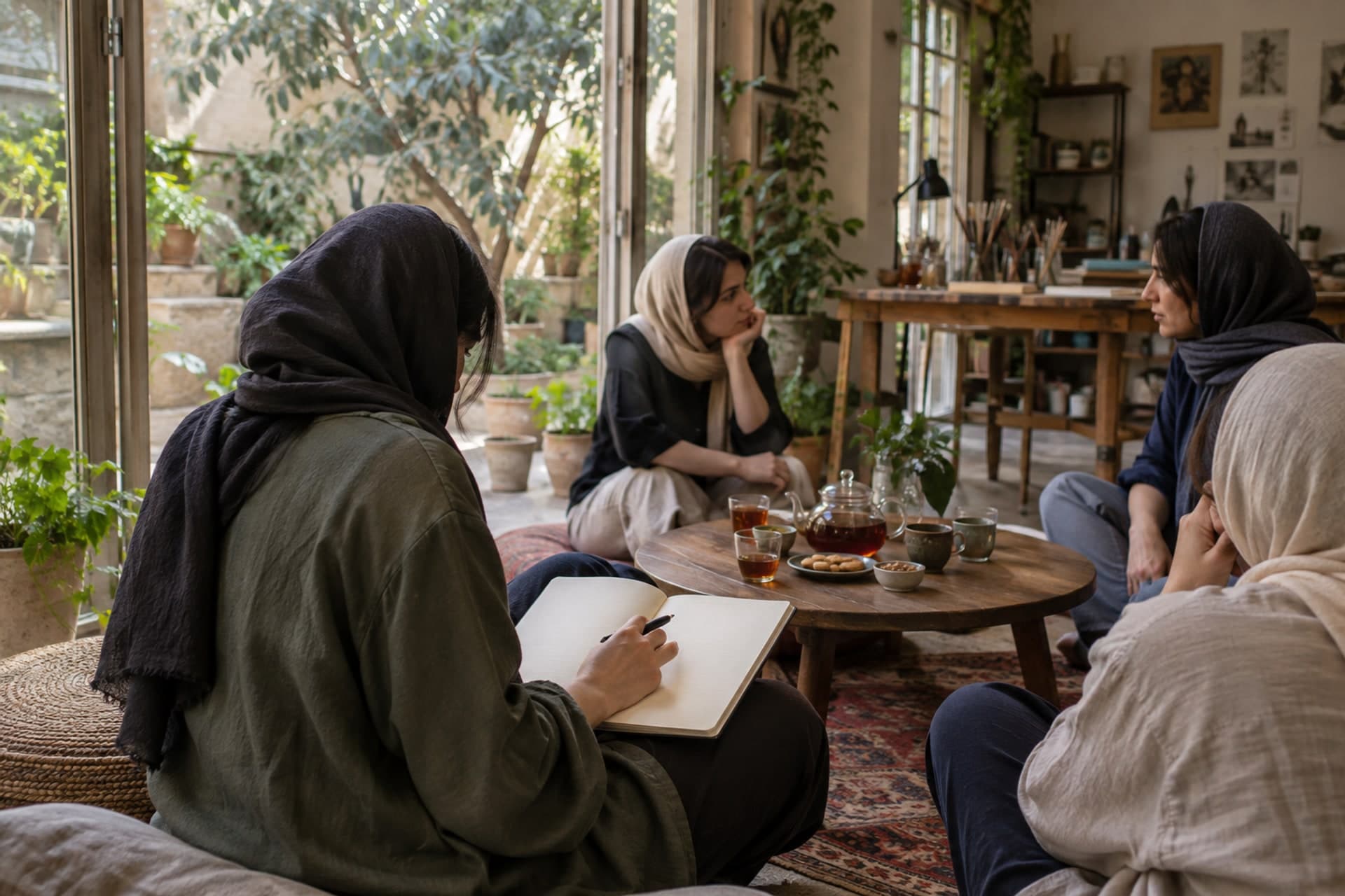تصویرسازی اصلی برای کارگاه «کودک درونت رو بغل کن»