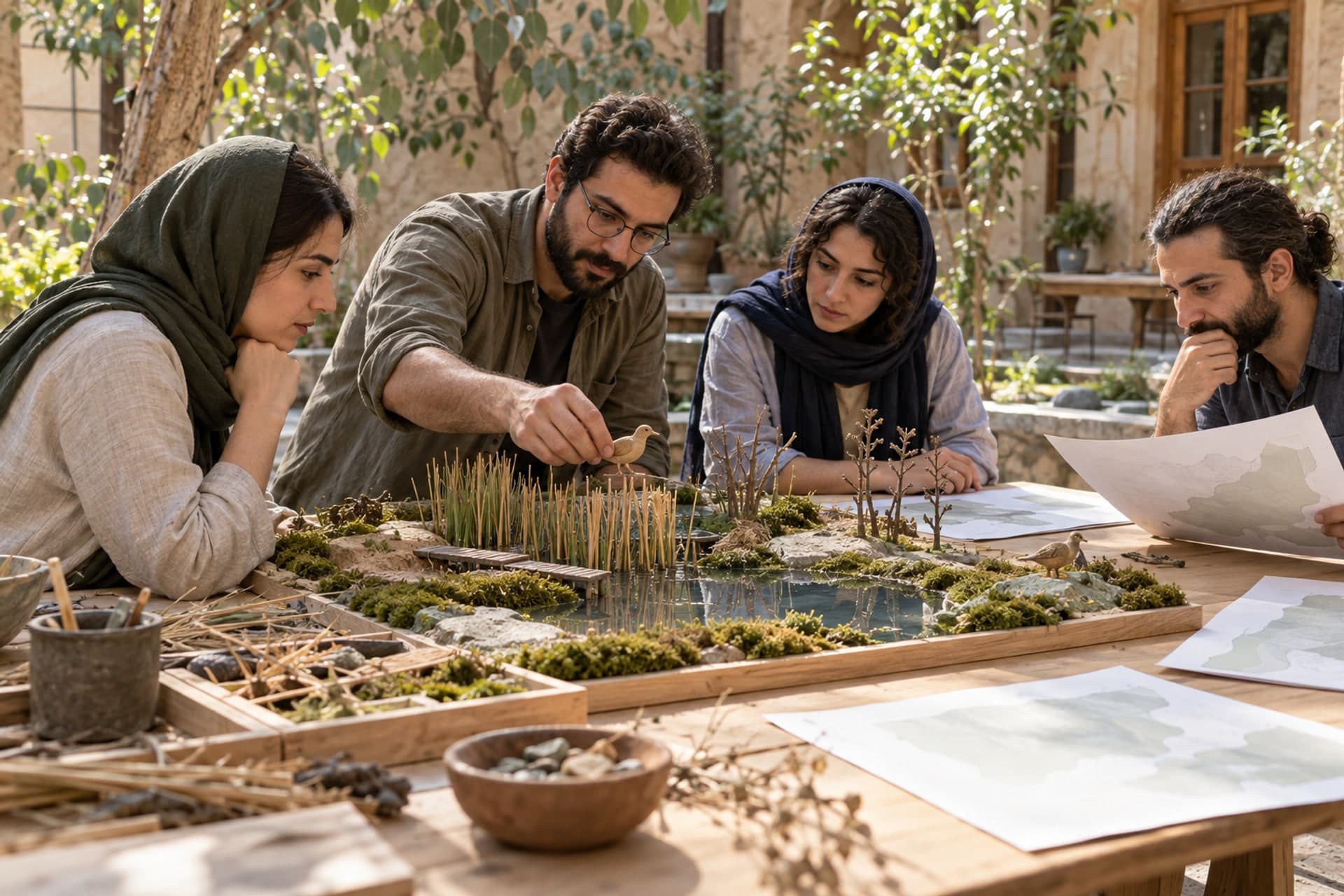تصویرسازی اصلی برای اولین پرونده محیطی ایران