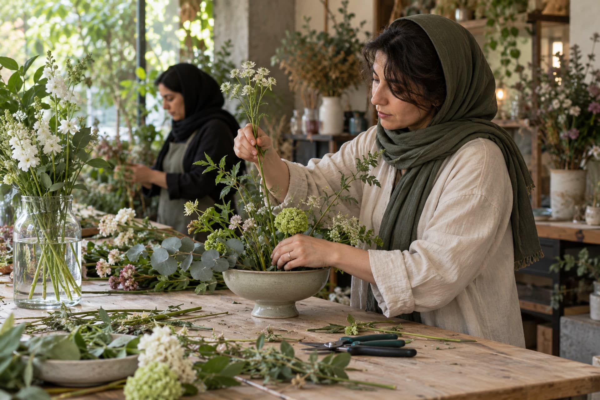 تصویرسازی اصلی برای گل آرایی