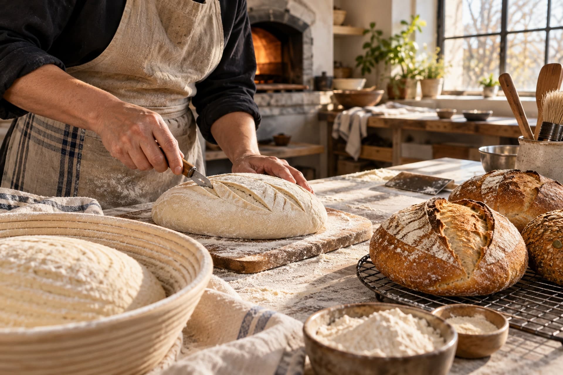 Original illustration for Specialized Bread Baking Course