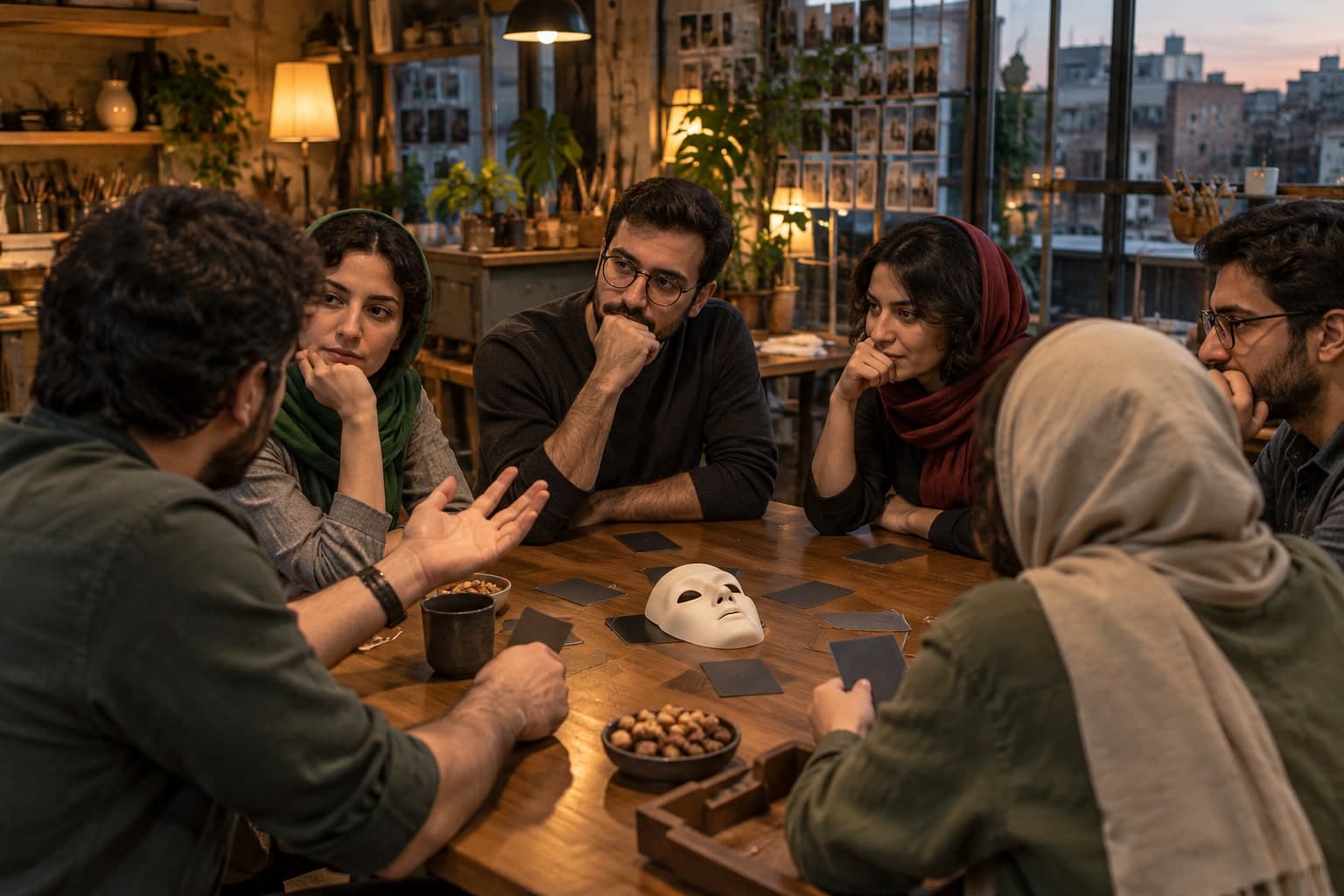 تصویرسازی اصلی برای ایونت شب های مافیا