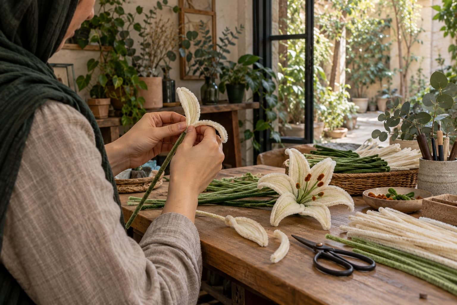 تصویرسازی اصلی برای ورکشاپ لیلیوم پیپ پاکنی
